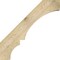Ekena Millwork 6"W x 34"D x 34"H Balboa Rough Sawn Knee Brace, Douglas Fir BRC06X34X34BOA00RDF - alternate 4
